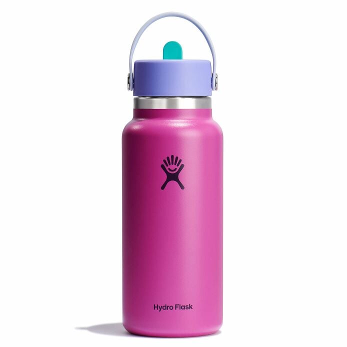 Remix 32 oz Wide Mouth with Flex Straw Cap Holiday Punch